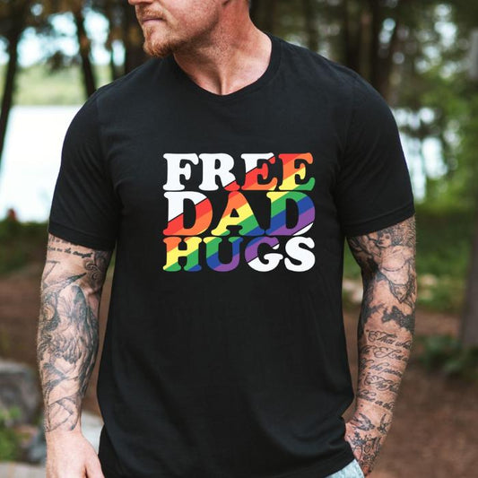 Ally Pride Shirt Free Dad Hugs