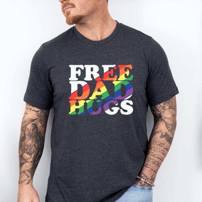 Ally Pride Shirt Free Dad Hugs