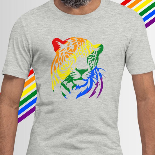 LGBT Shirt Leopard - Wildlife LGBTQ Pride Tee