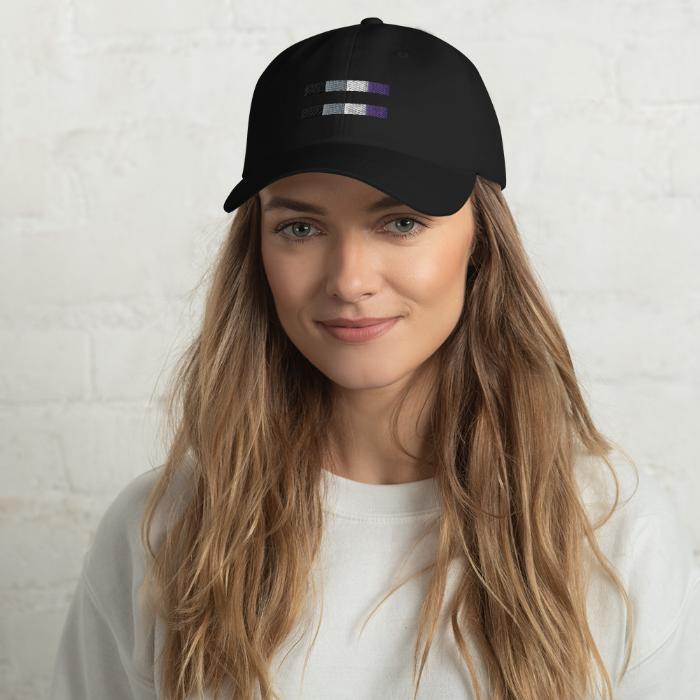 Asexual Pride Cap 2 Stripes