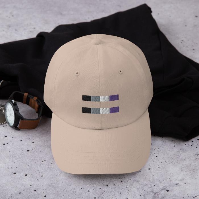 Asexual Pride Cap 2 Stripes