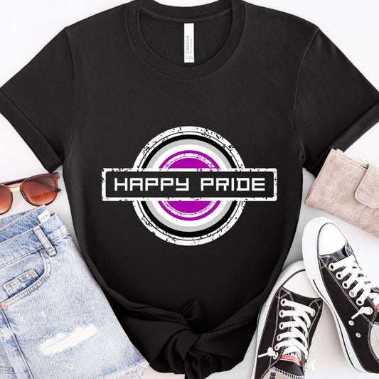 Asexual Shirt Happy Pride