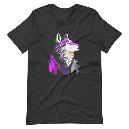 Subtle Asexual Wolf Shirt