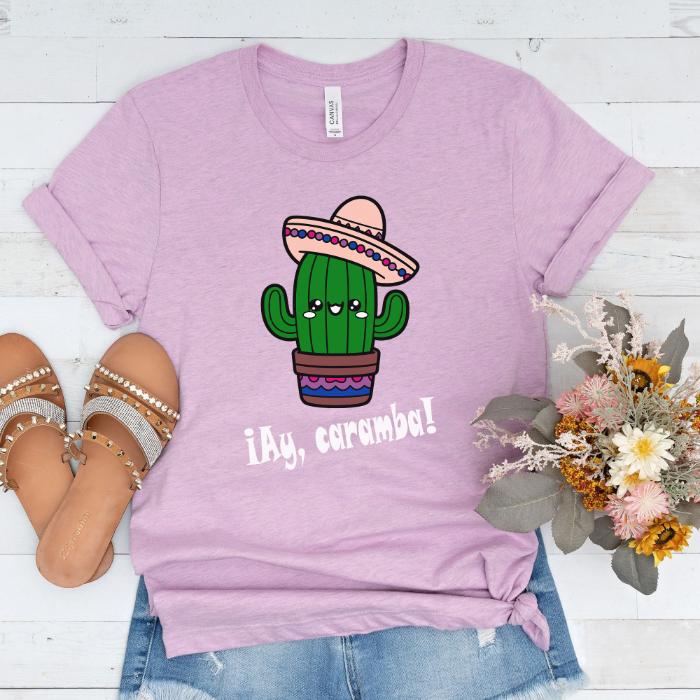 Bisexual Kawaii Shirt Cactus Ay Caramba