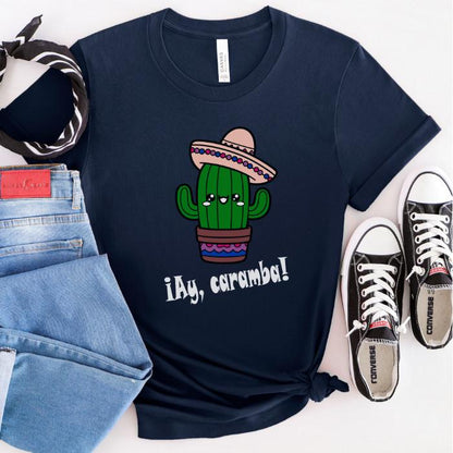 Bisexual Kawaii Shirt Cactus Ay Caramba