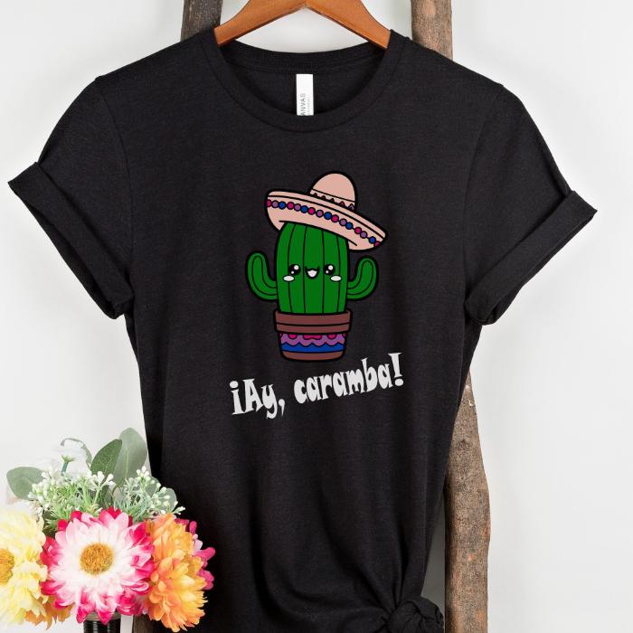 Bisexual Kawaii Shirt Cactus Ay Caramba