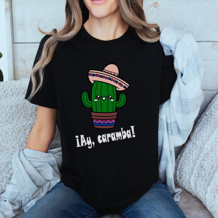 Bisexual Kawaii Shirt Cactus Ay Caramba