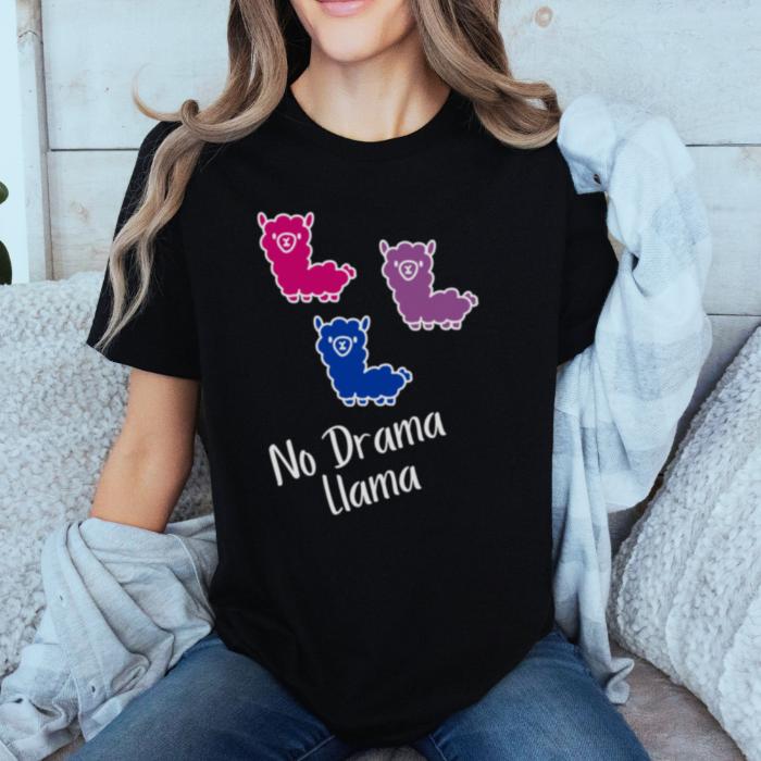 Bisexual Shirt No Drama Llama