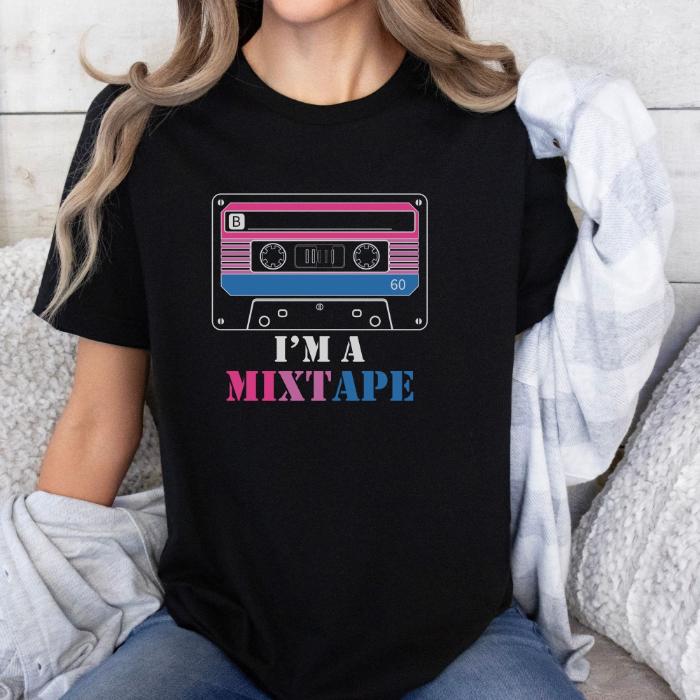 Bisexual Pride Shirt I'm A Mixtape