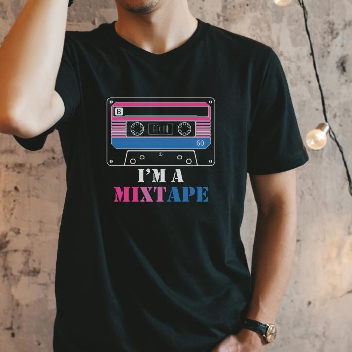 Bisexual Pride Shirt I'm A Mixtape