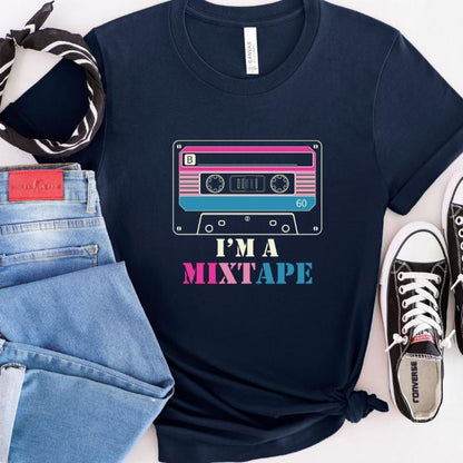 Bisexual Pride Shirt I'm A Mixtape