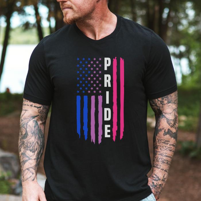 Bisexual Flag Shirt