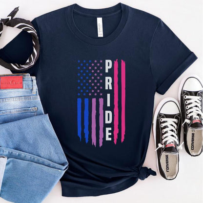 Bisexual Flag Shirt