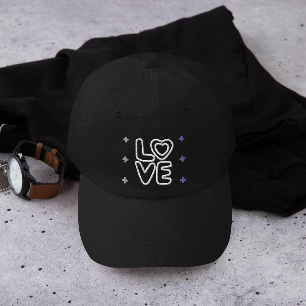 Ace Pride LOVE Dad Hat