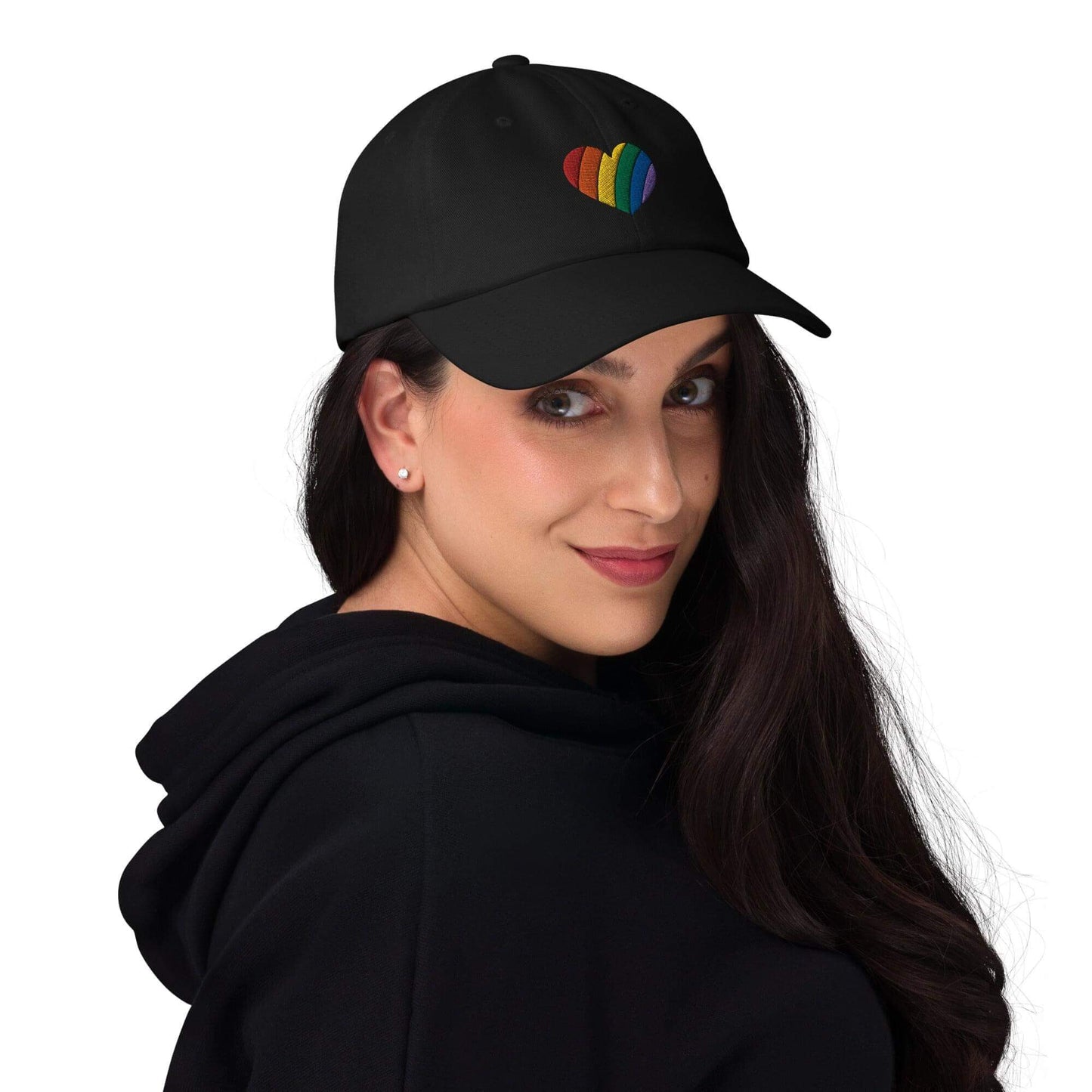 Ally Pride Cap Heart Rainbow