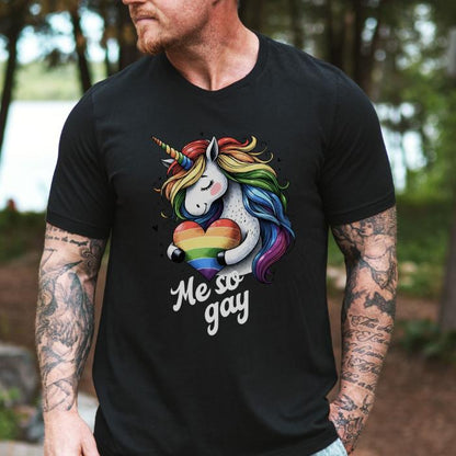 Gay Unicorn Pride Shirt | Me So Gay