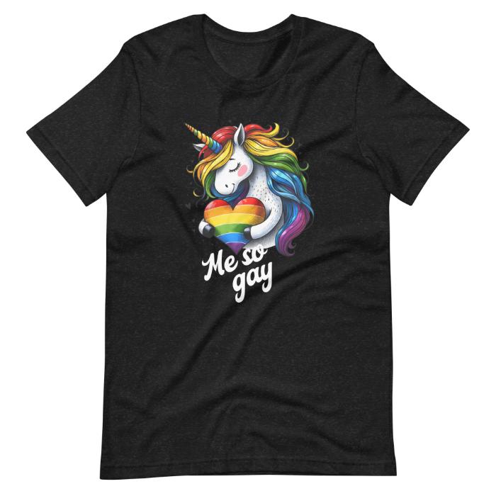 Gay Unicorn Pride Shirt | Me So Gay