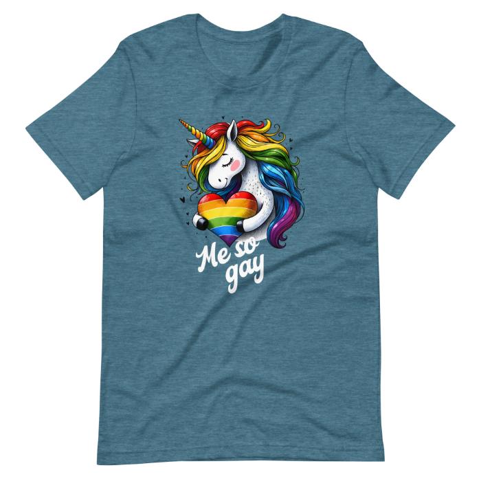 Gay Unicorn Pride Shirt | Me So Gay