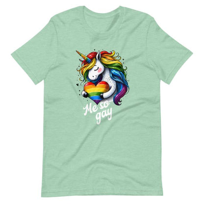 Gay Unicorn Pride Shirt | Me So Gay