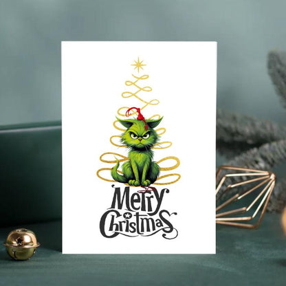 Grinch Printable Christmas Card 5x7 Instant Print