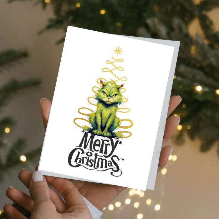 Grinch Christmas Card Printable 5x7 Instant Print