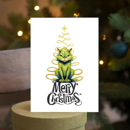 Grinch Christmas Card Printable 5x7 Instant Print