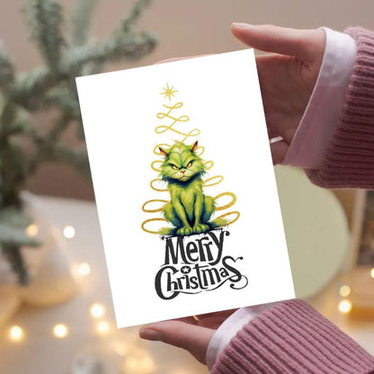 Grinch Christmas Card Printable 5x7 Instant Print