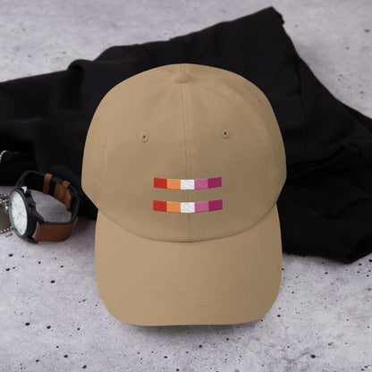 Lesbian Pride Cap 2 Stripes