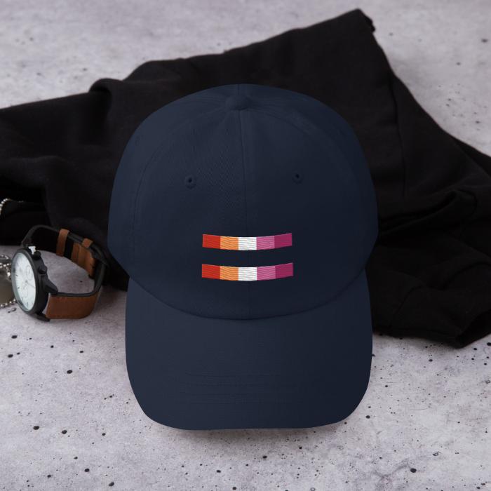 Lesbian Pride Cap 2 Stripes