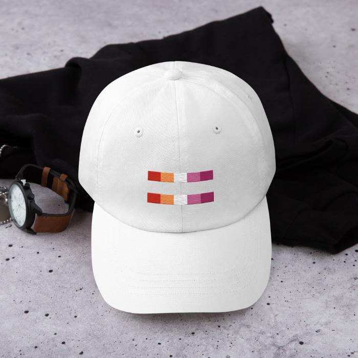 Lesbian Pride Cap 2 Stripes