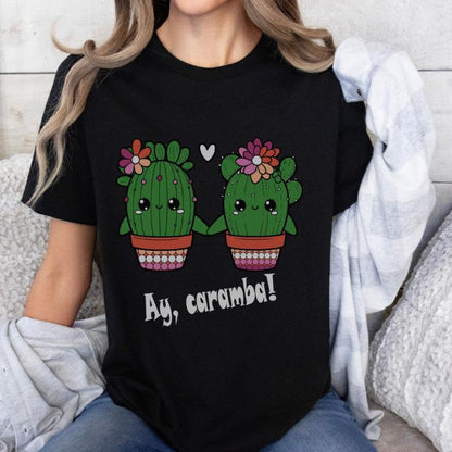 Lesbian Kawaii Shirt Cactus Ay Caramba