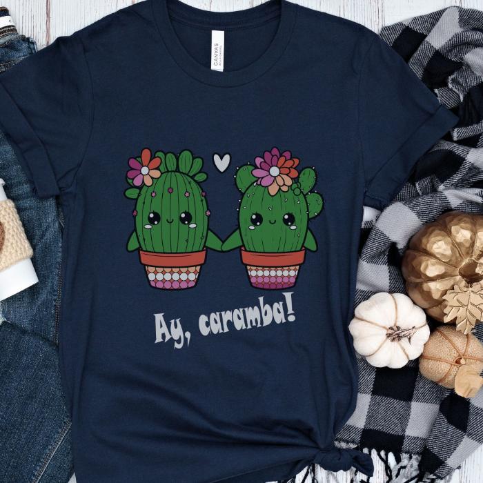 Lesbian Kawaii Shirt Cactus Ay Caramba