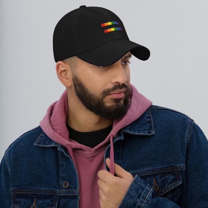 Rainbow Pride Cap 2 Stripes