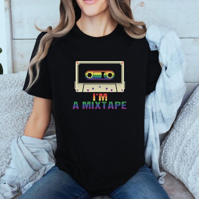 I'm A Mixtape Rainbow Pride Shirt