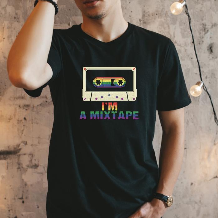 I'm A Mixtape Rainbow Pride Shirt