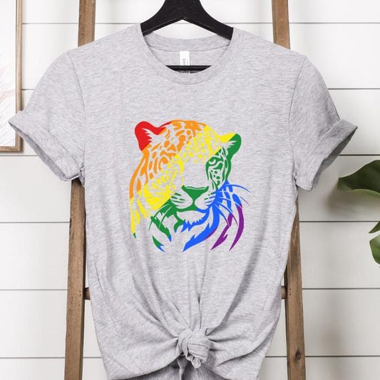 LGBT Shirt Leopard - Wildlife LGBTQ Pride Tee