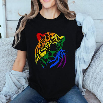 LGBT Shirt Leopard - Wildlife LGBTQ Pride Tee