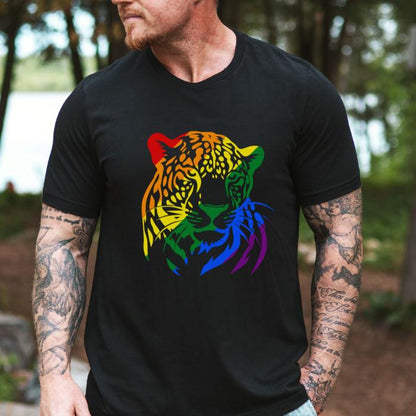 LGBT Shirt Leopard - Wildlife LGBTQ Pride Tee