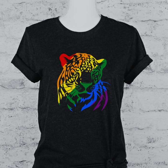 LGBT Shirt Leopard - Wildlife LGBTQ Pride Tee