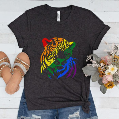 LGBT Shirt Leopard - Wildlife LGBTQ Pride Tee