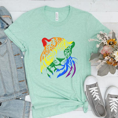 LGBT Shirt Leopard - Wildlife LGBTQ Pride Tee