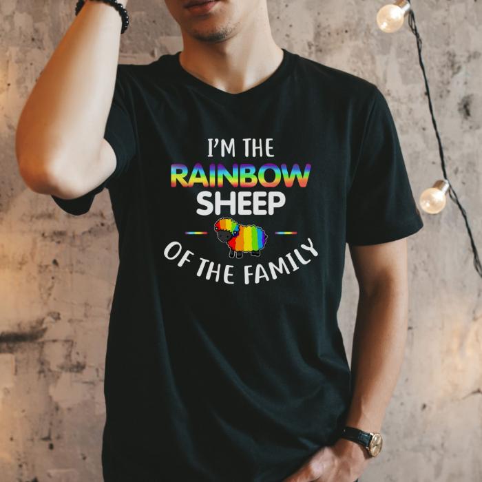 Pride Shirt I'm The Rainbow Sheep Of The Family