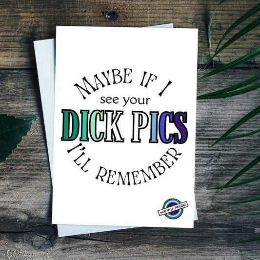 MLM Pride Printable Card Dick Pics