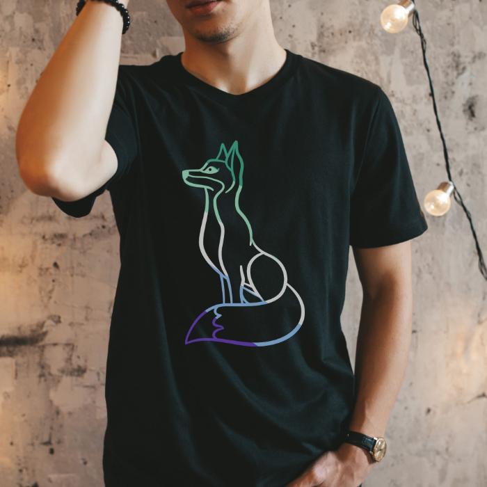 Subtle MLM Pride Shirt Fox