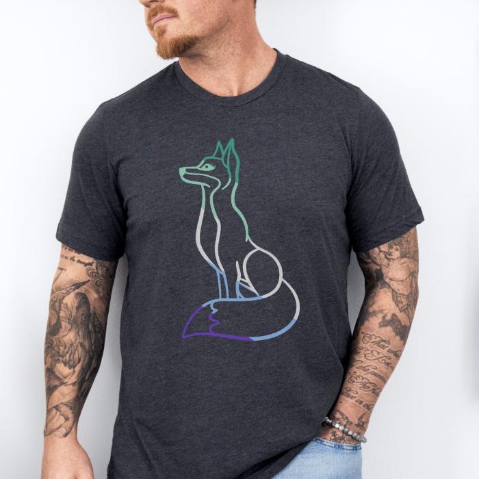 Subtle MLM Pride Shirt Fox