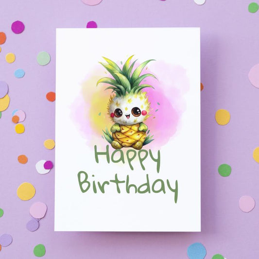 Printable Monster Birthday Card #4