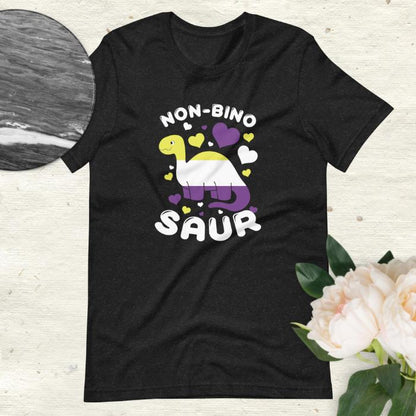 Nonbinary Dinosaur Shirt