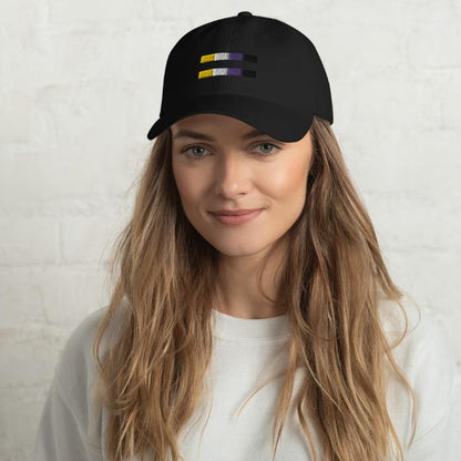 Non-Binary Pride Cap 2 Stripes