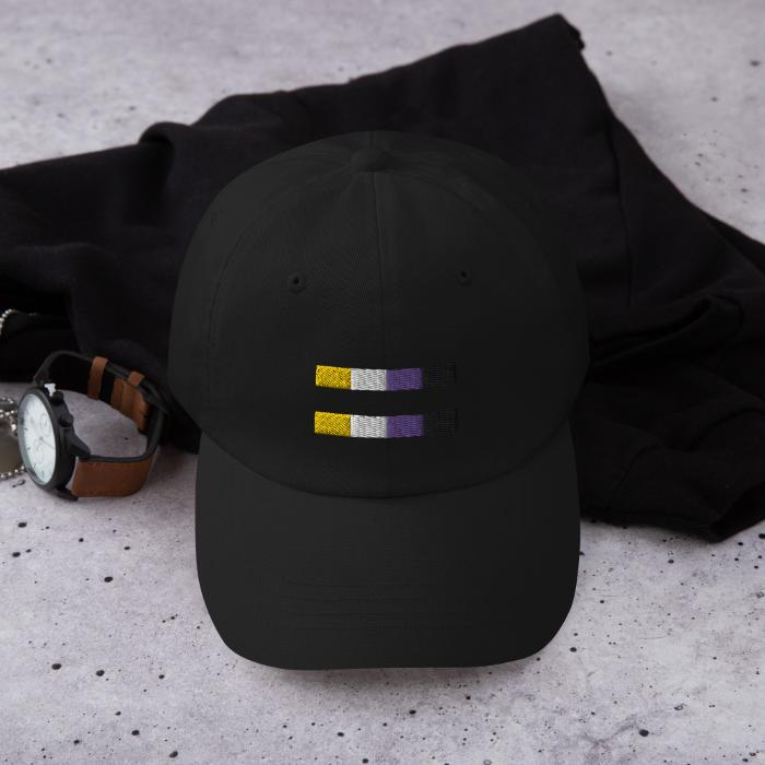 Non-Binary Pride Cap 2 Stripes