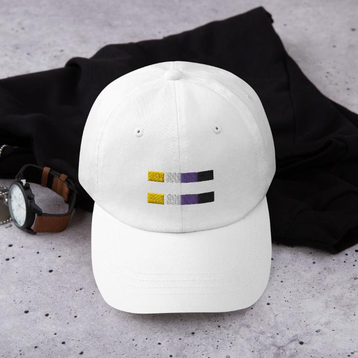 Non-Binary Pride Cap 2 Stripes